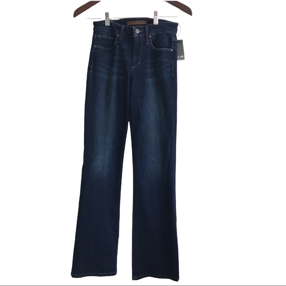 Joe’s Jeans Petite Bootcut Mid Rise Dark Wash
